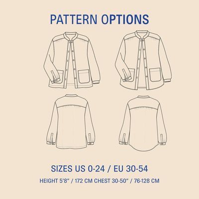 Women's Artist Jacket Sewing Pattern