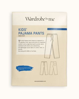 Pajama Pants Kids' Paper Sewing Pattern