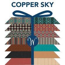 Copper Sky, Fat Quarter Bundle, Multi, Cotton