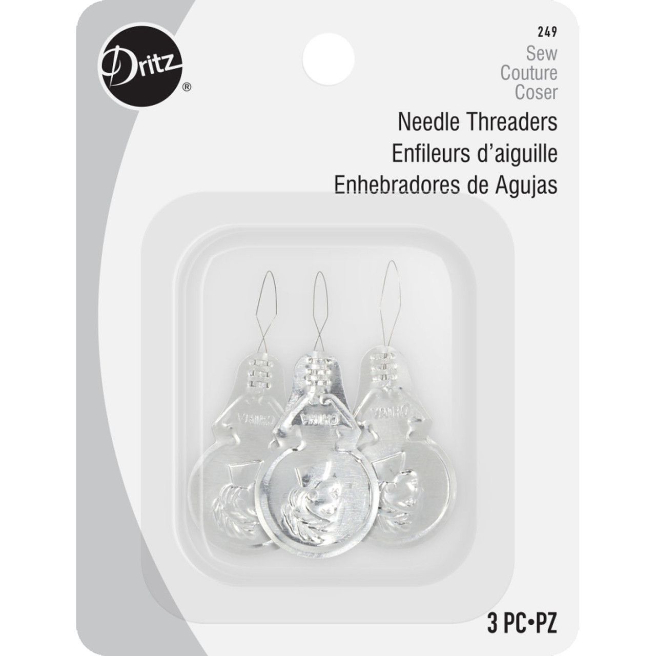 Wire Needle Threaders, 3 Pack