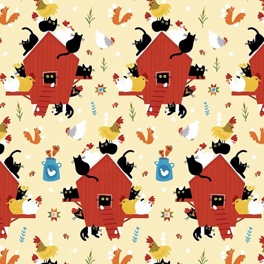 Lemon Cats in the Coop | Leezaworks Online