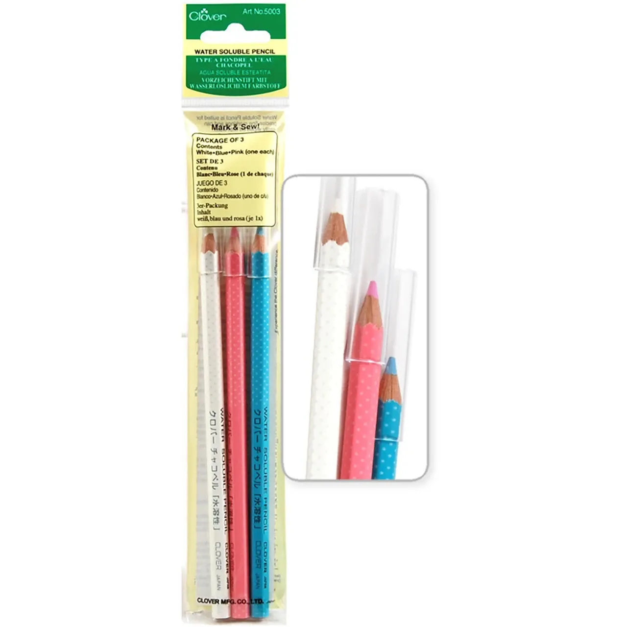 Water Soluble Pencil Assortment