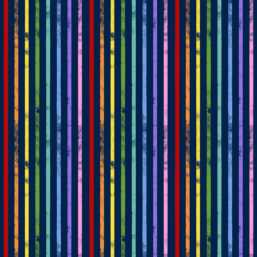 Weathered Stripe - Navy | Meowter Space Online
