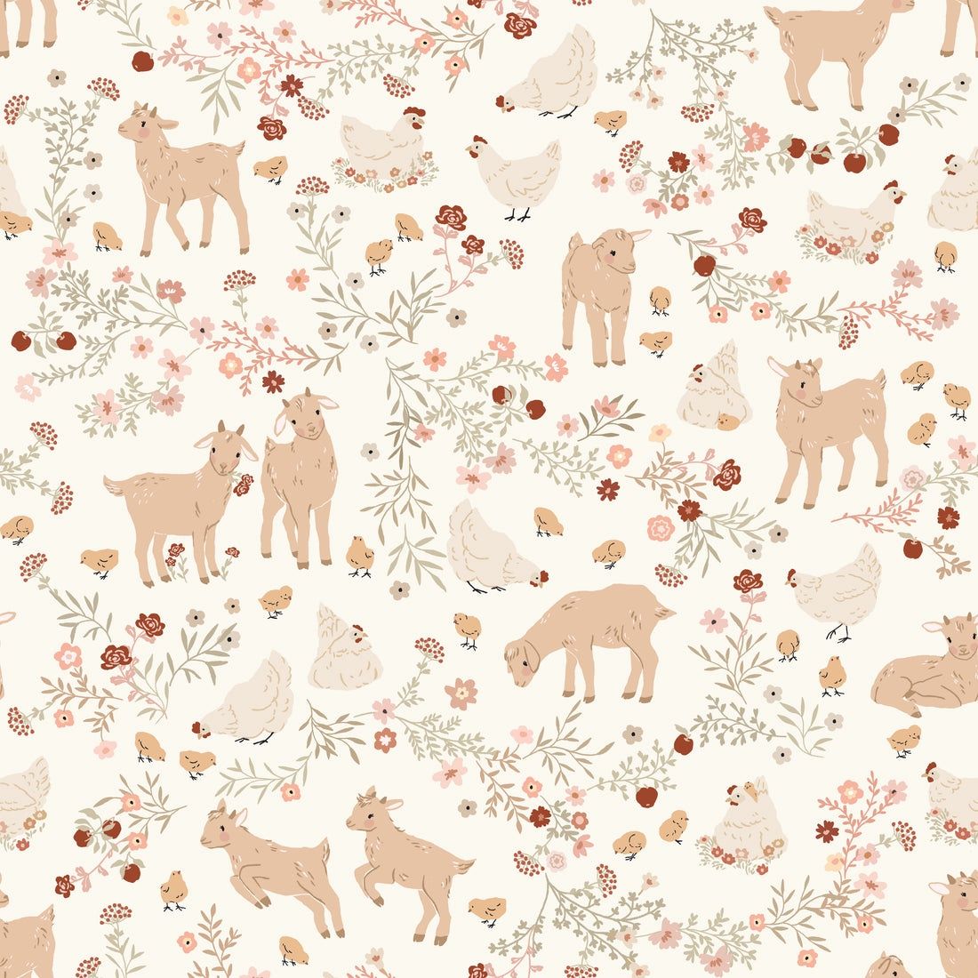 Barnyard Babies - White | Primrose and Parsley Online