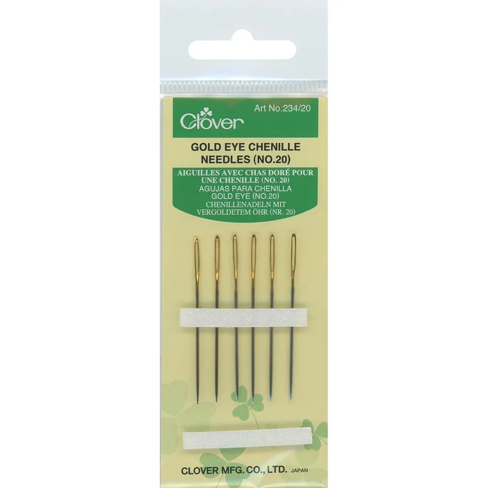 Gold Eye Chenille Needles No. 20