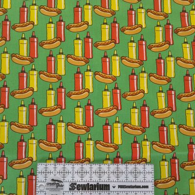 Sevenberry - Hotdogs w/ Ketchup Cotton Broadcloth | Japanese Import Online
