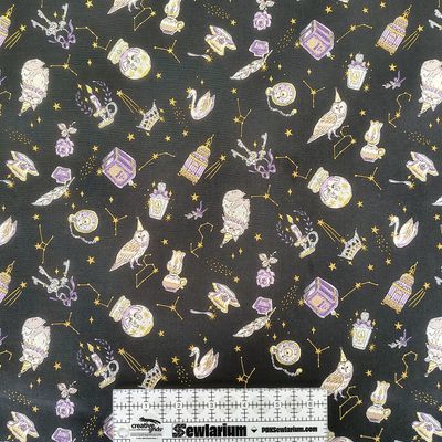 Kokka - Alice &amp; Wonderland Cotton Sheeting | Japanese Import Online