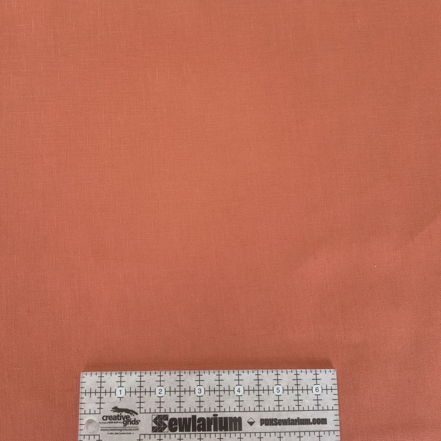 58" Rust Nevada 100% Linen Online