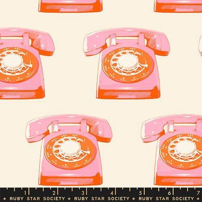 Telephones Novelty Vintage Retro Kitsch - Natural | Sparkle Mart Online