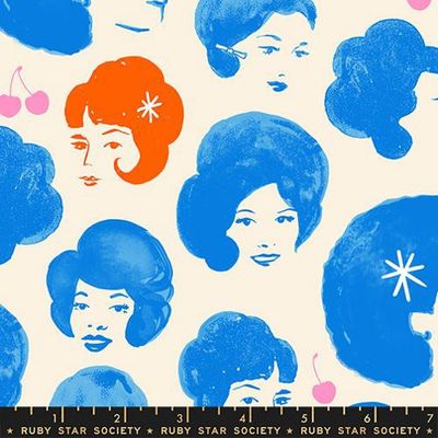 Dotties Friends Novelty Ladies Vintage Retro Kitsch - Blue Light Special | Sparkle Mart Online