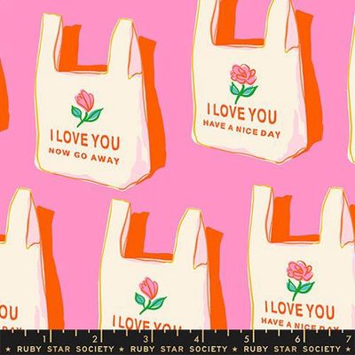 Have A Nice Day Novelty Bag Vintage Retro Kitsch - Flamingo | Sparkle Mart Online