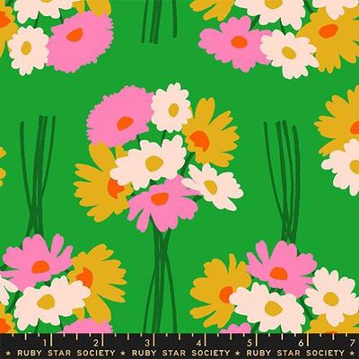 Flower Dept Florals Vintage Retro - Verdant | Sparkle Mart Online