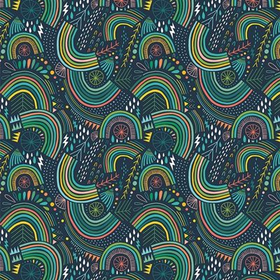 Stormy Rainbows - Flannel Online