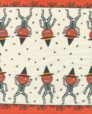 16" Classic Retro Holiday Pumpkin Toweling Online