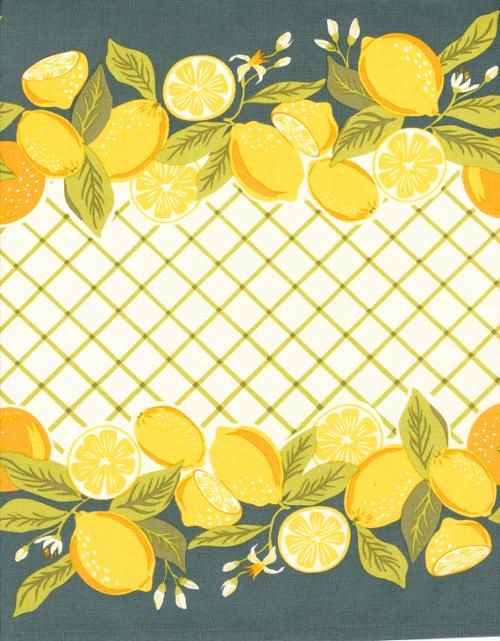 16" Classic Retro Lemon Delight Toweling Online