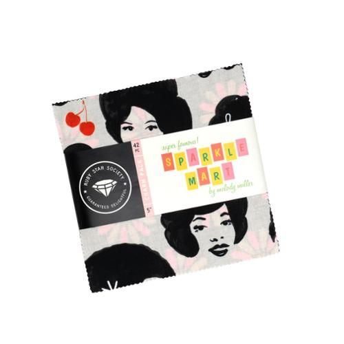 Sparkle Mart - Charm Pack | Ruby Star Precut