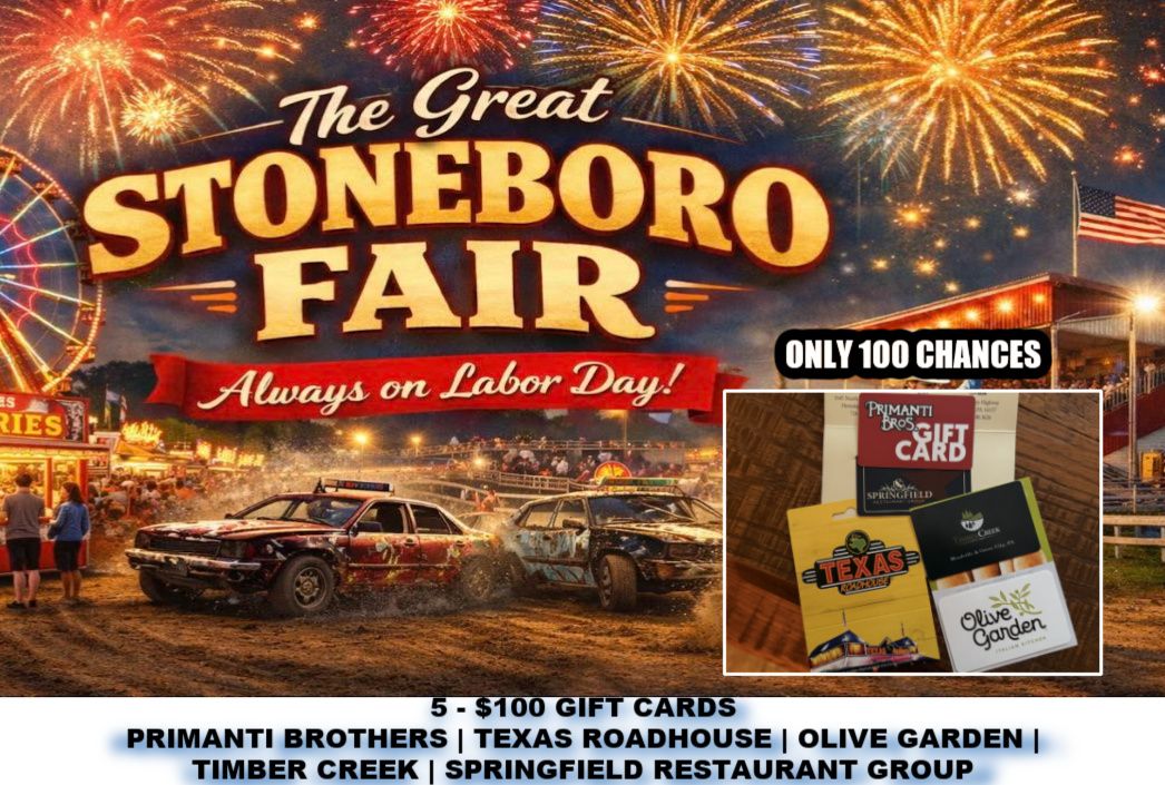 5 - $100 GIFT CARDS PRIMANTI BROTHERS | TEXAS ROADHOUSE | OLIVE GARDEN |  TIMBER CREEK | SPRINGFIELD RESTAURANT GROUP