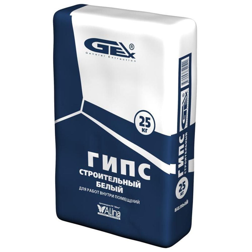 АlinEX G-Ex гипс строительный брендированный фасовка (25кг)