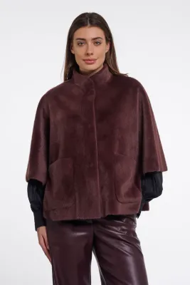 Rino &amp; Pelle Faux Fur Cape