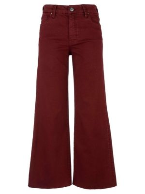 Kut From The Kloth MEG HIGH RISE FAB AB WIDE LEG RAW HEM