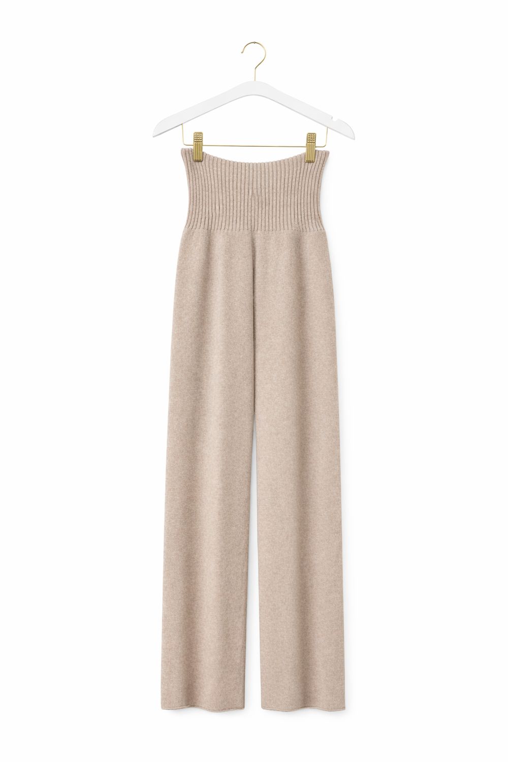 Milio Milano Mid Rise Knit Pants