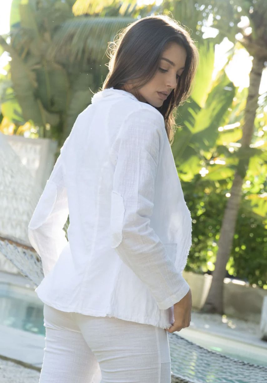 ISA White Blazer