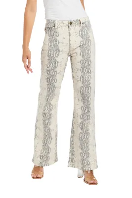 Tractr Snakeskin Jeans