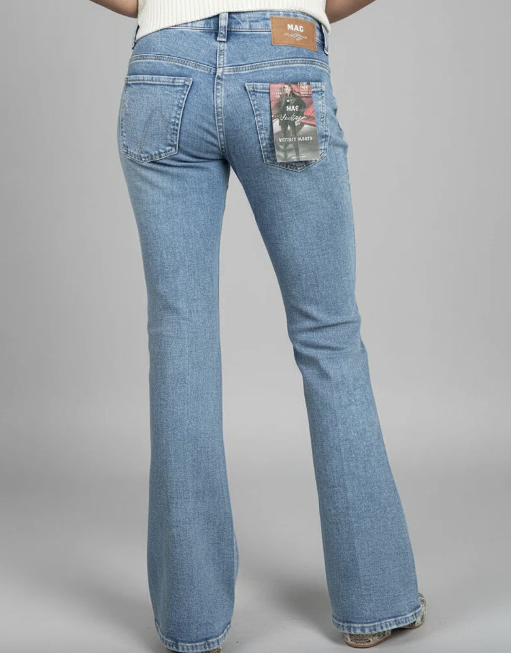 Detroit Flare Vintage Wash Jeans