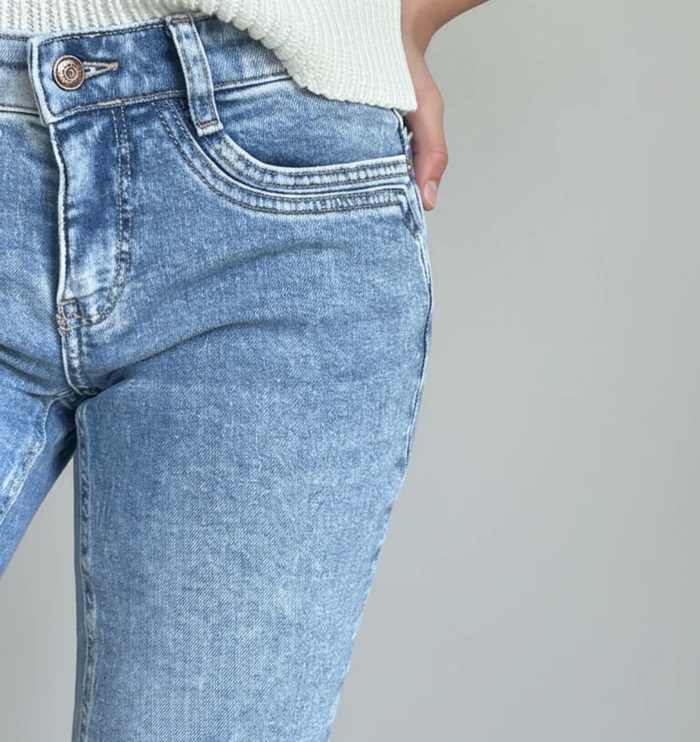 Detroit Flare Vintage Wash Jeans
