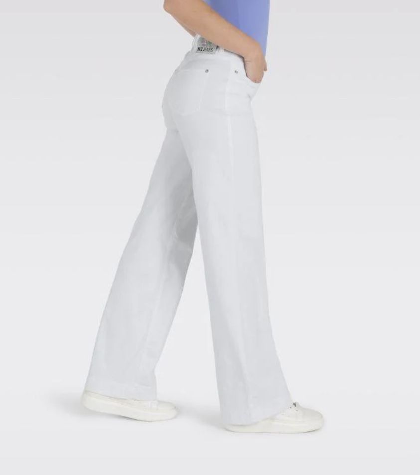 Dream Wide White Denim