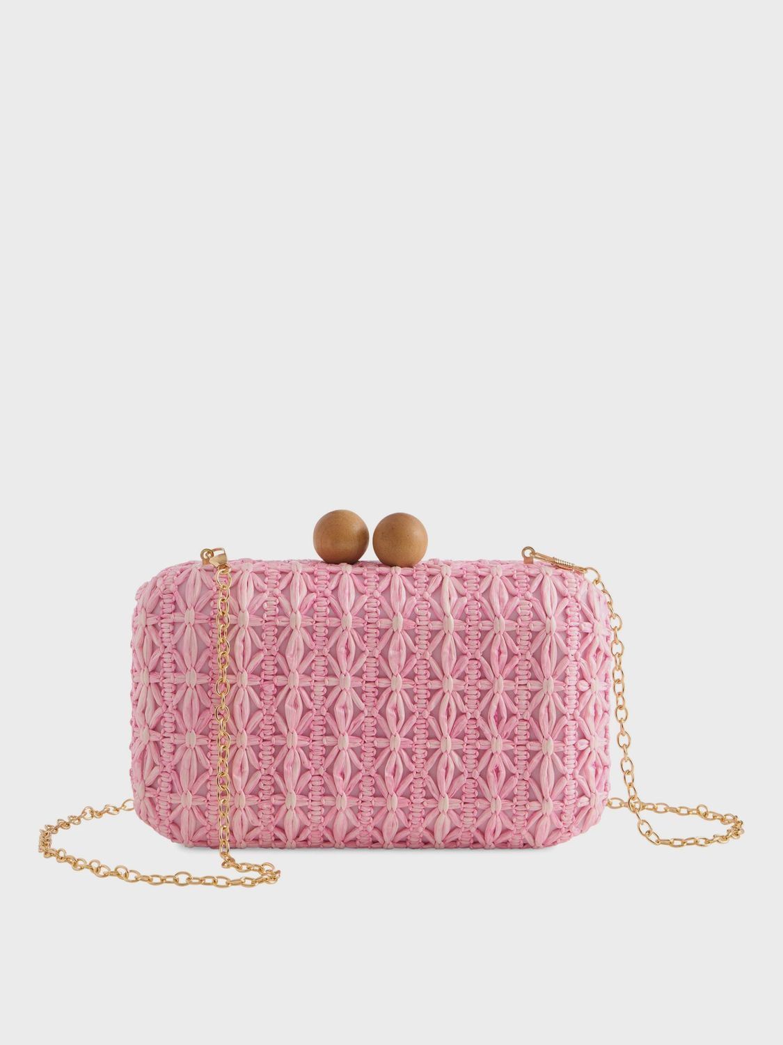 Sydney Minaudiere in Pink