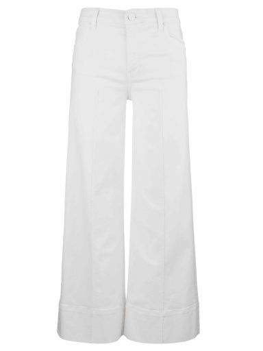 MEG HIGH RISE FRT PIN TUCK WIDE HEM WIDE LEG