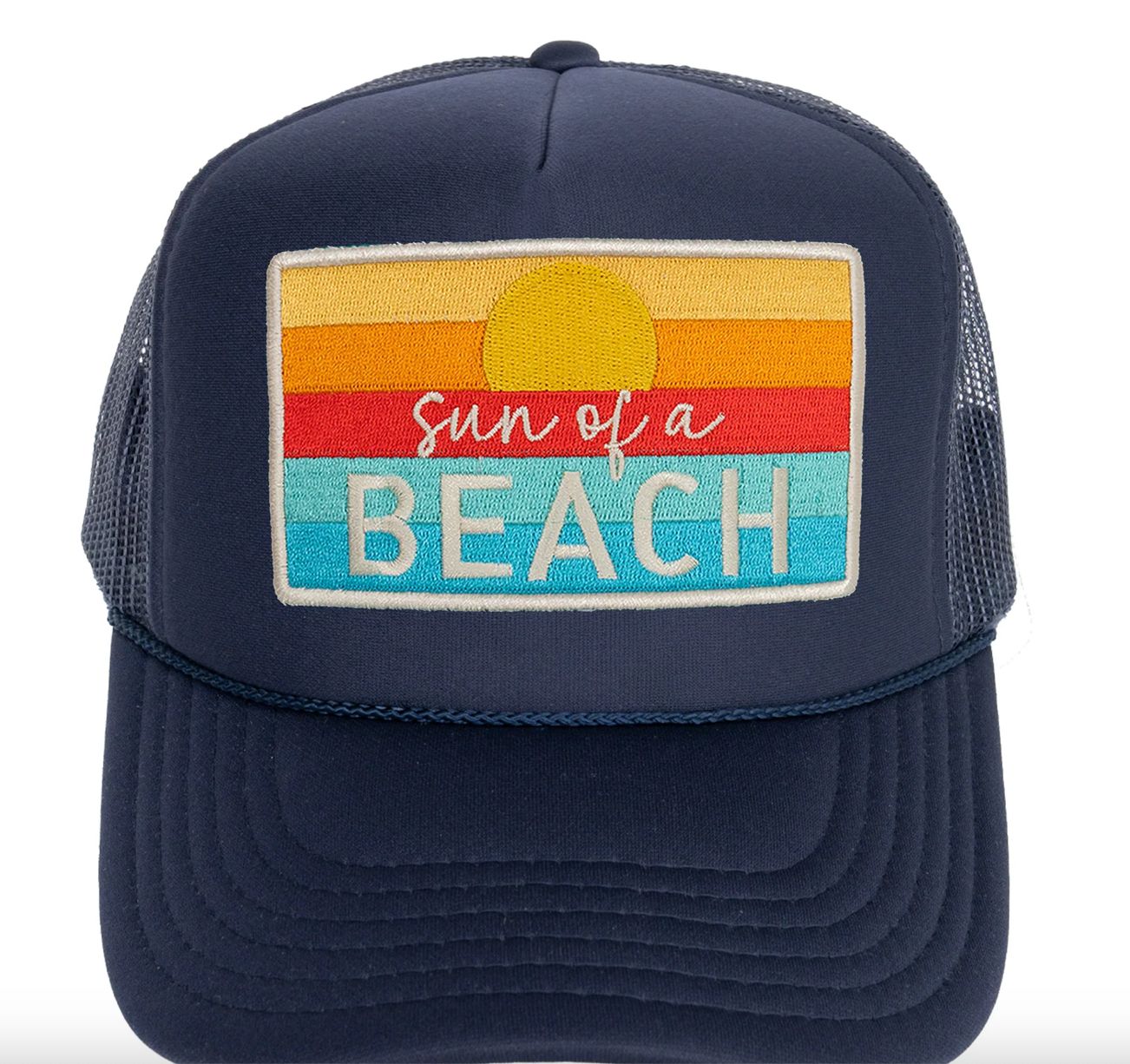 Vacay Mode Sun of a Beach Foam Trucker Hat