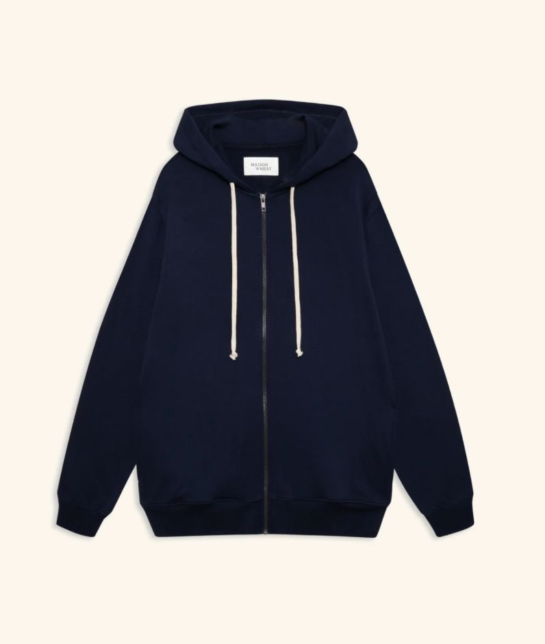 Maison Wheat Richmond Unisex Zip Hoodie