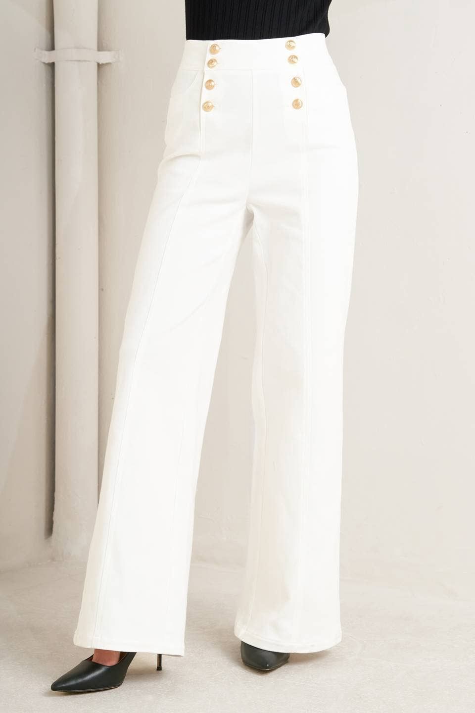 Solid Woven Pant