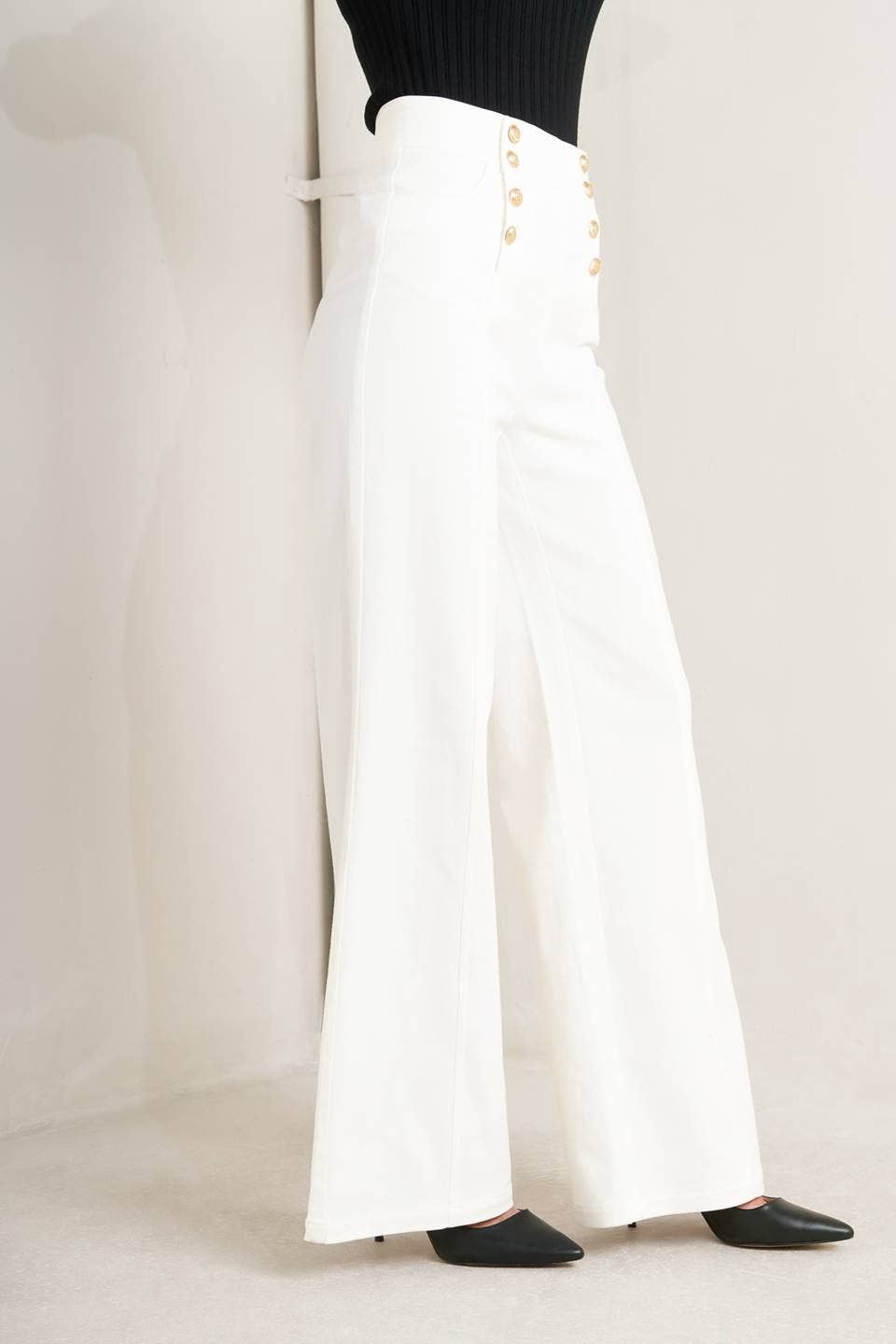 Solid Woven Pant