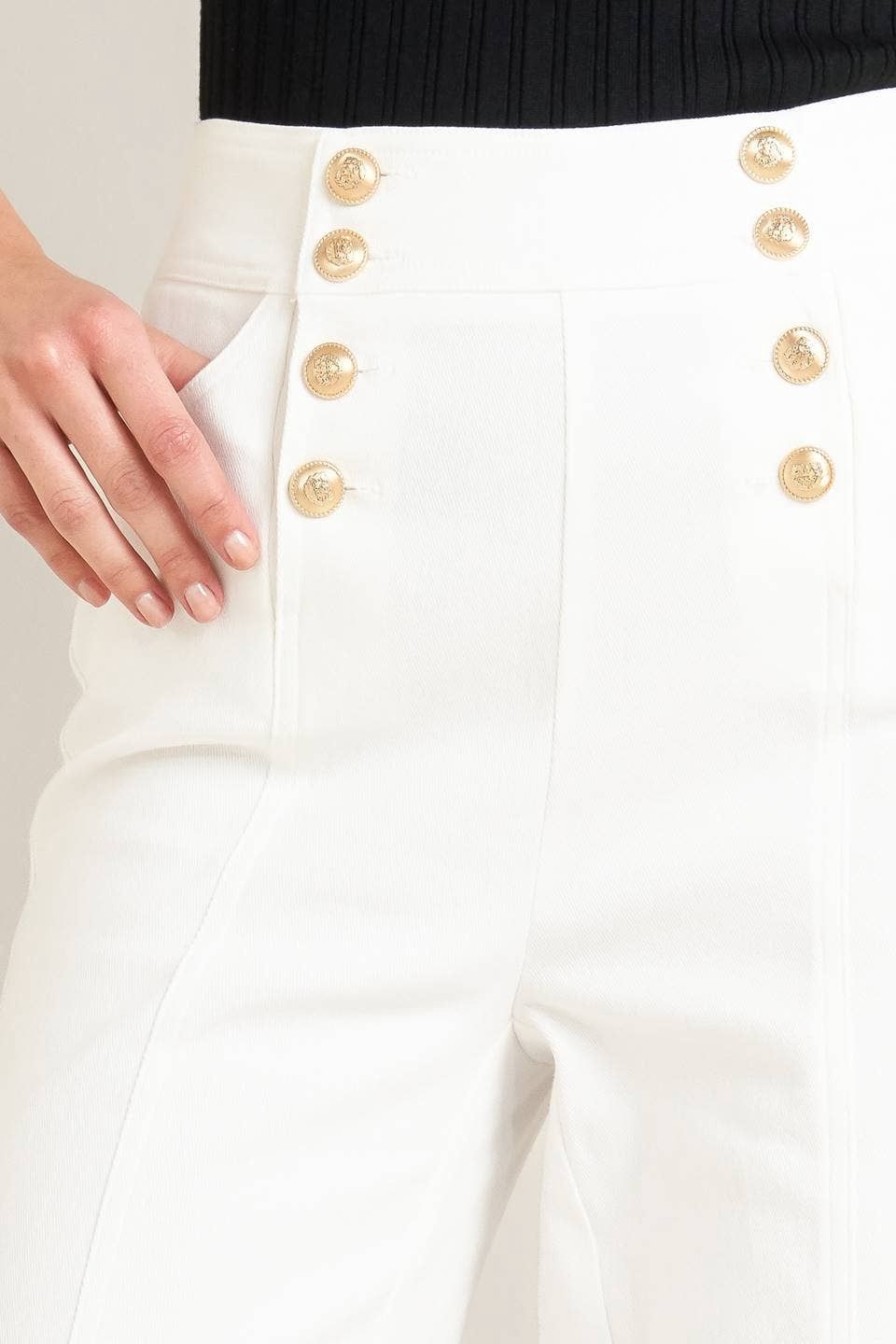 Solid Woven Pant