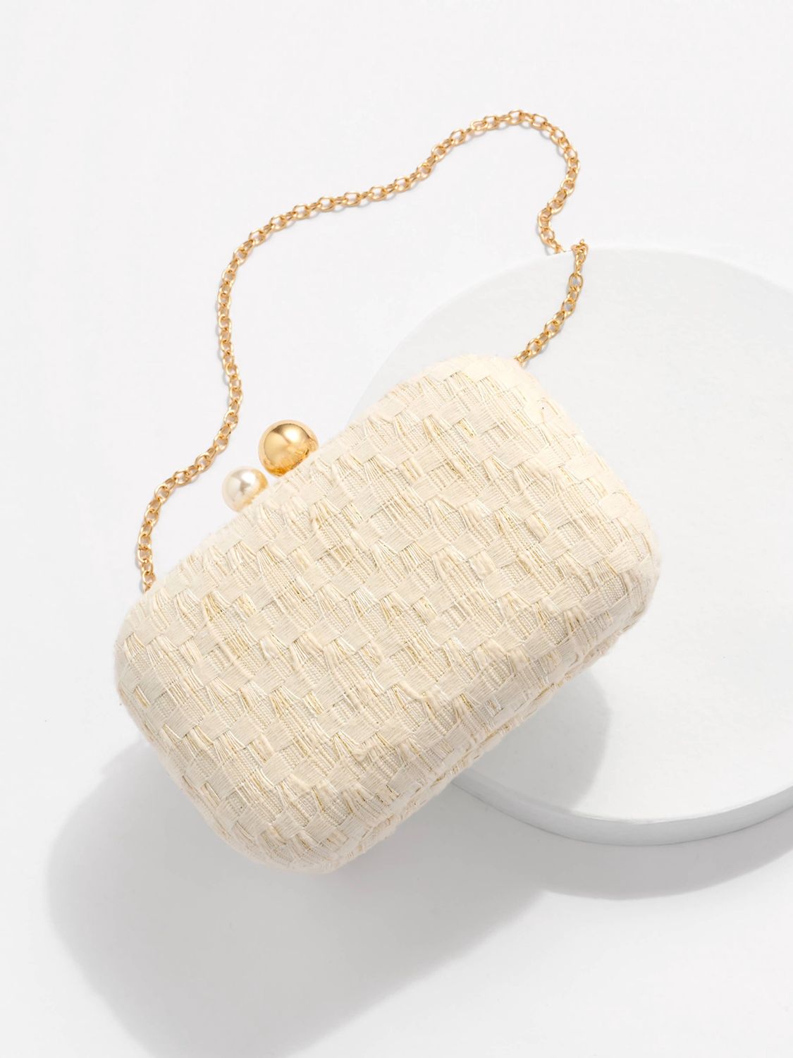 VEIL MINAUDIÈRE,IVORY