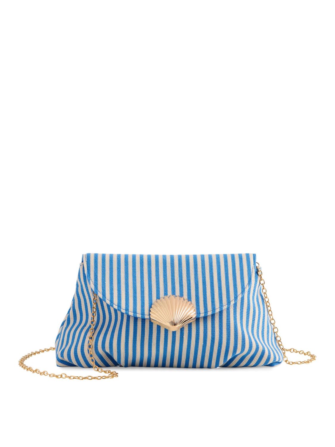 KAIA CLUTCH, Color: BLUE