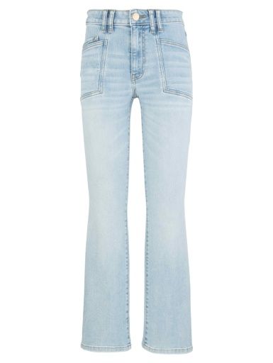 Kut From The Kloth KELSEY HIGH RISE ANKLE FLARE FRT PKTS INSET, Size: 00