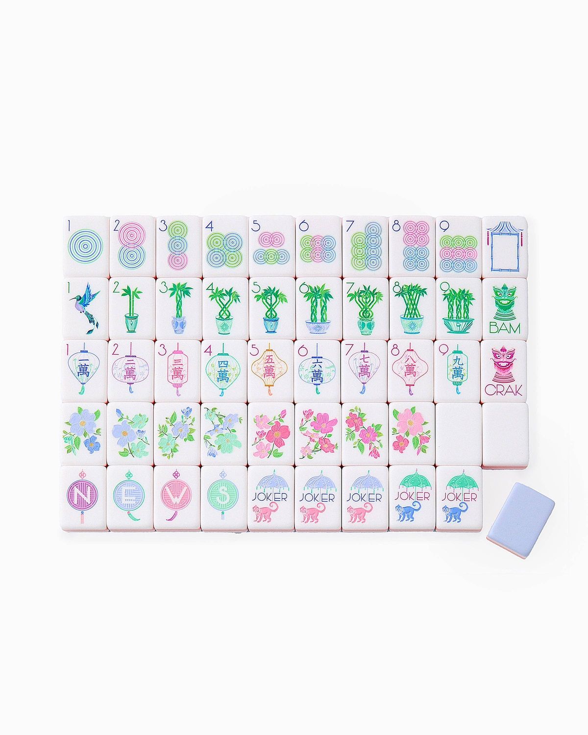Oh My Mahjong Luminaire Tiles