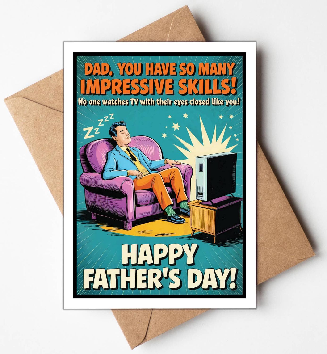 Funny Fathers Day Cards | Fathers Day Gifts | Made in USA