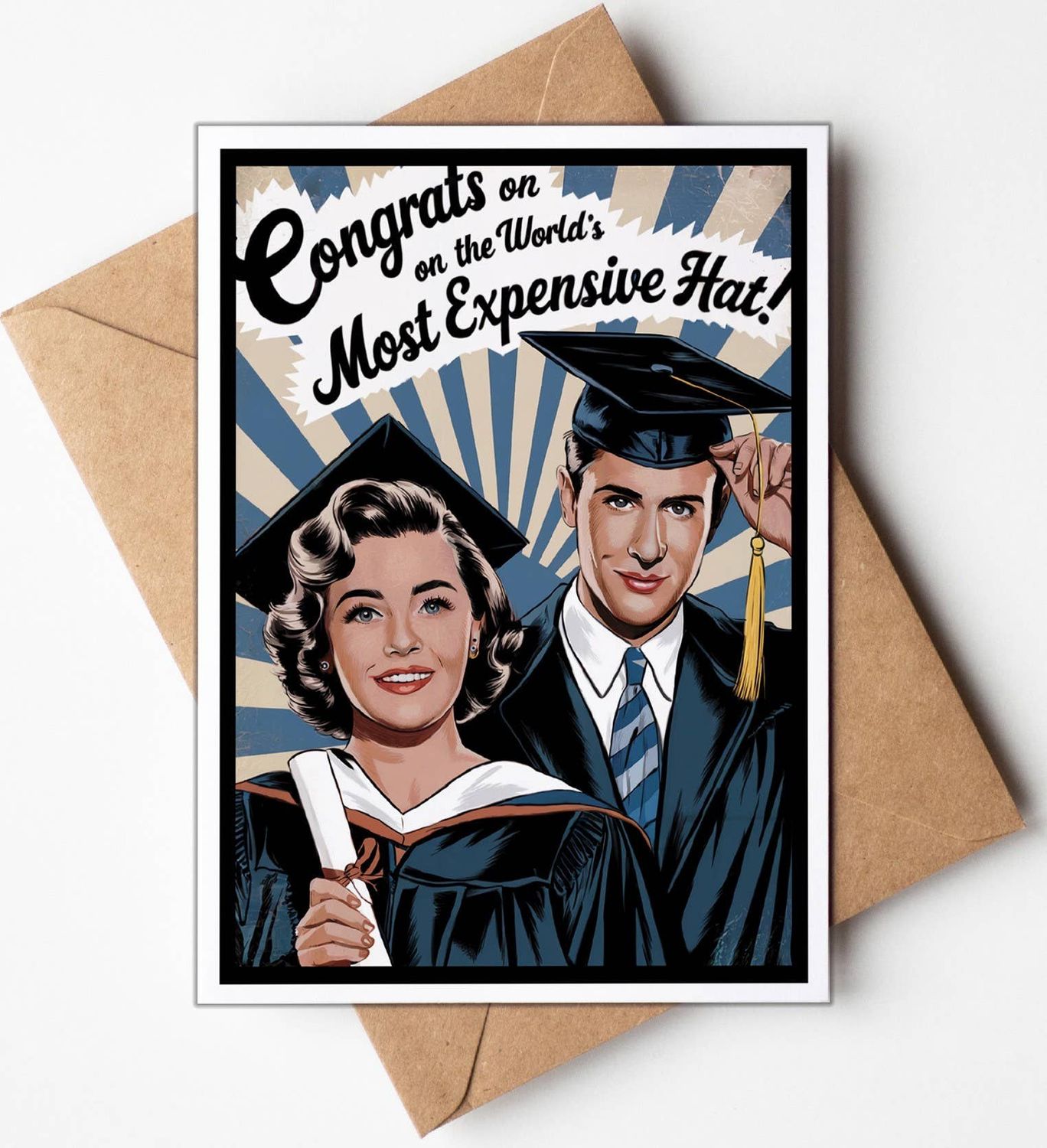 Funny Graduation Cards, Greeting Card, Graduation Gifts 2025