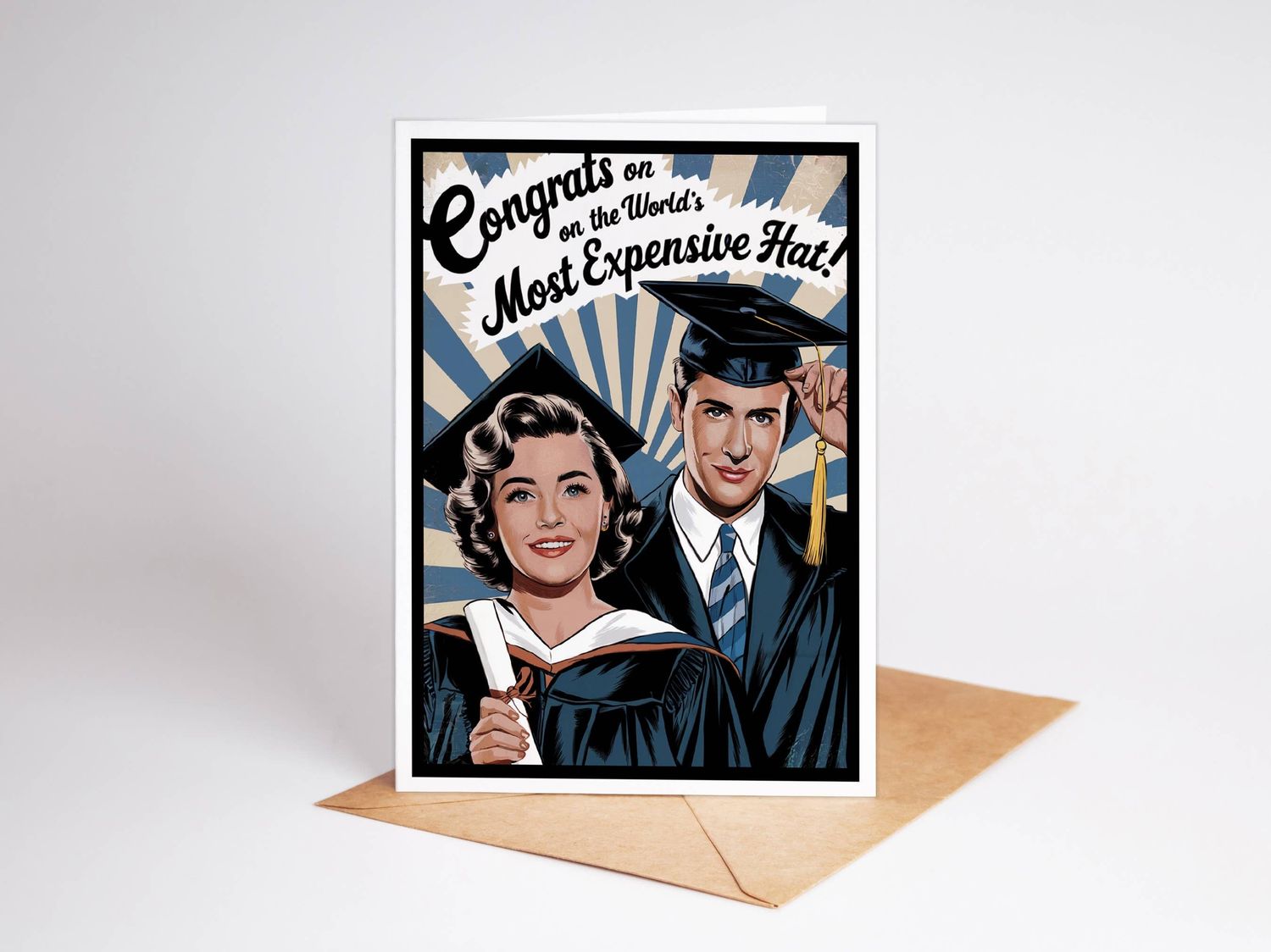 Funny Graduation Cards, Greeting Card, Graduation Gifts 2025