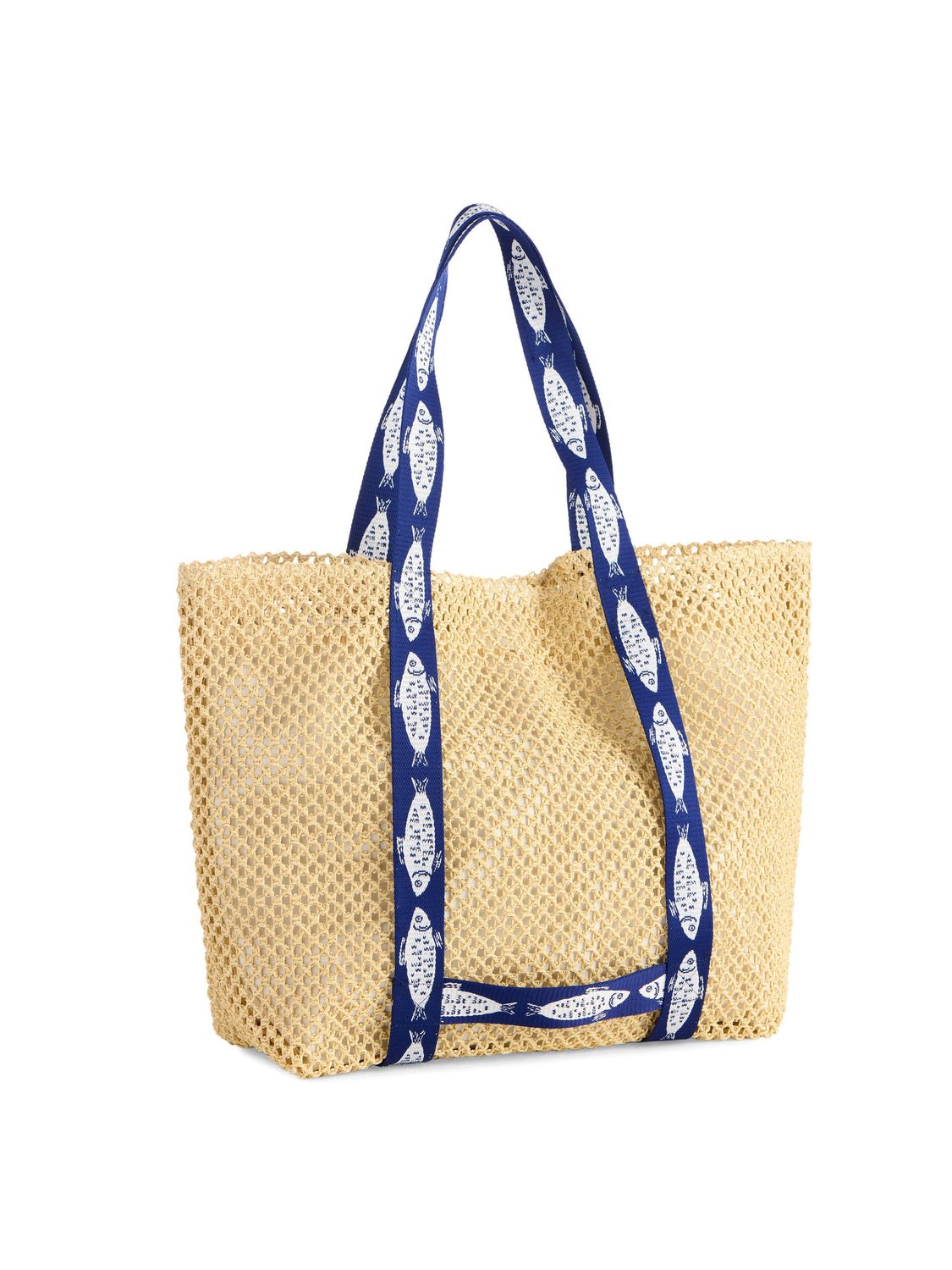 Shiraleah FISHER TOTE AND HAT SET,NAVY