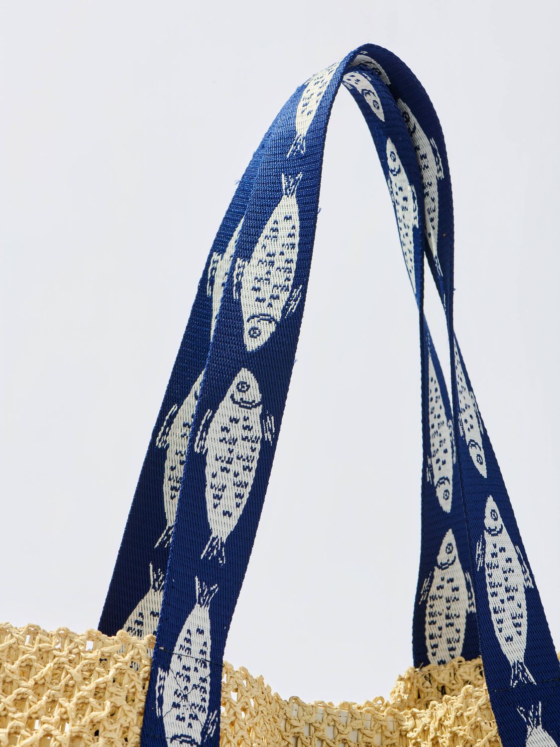 Shiraleah FISHER TOTE AND HAT SET,NAVY