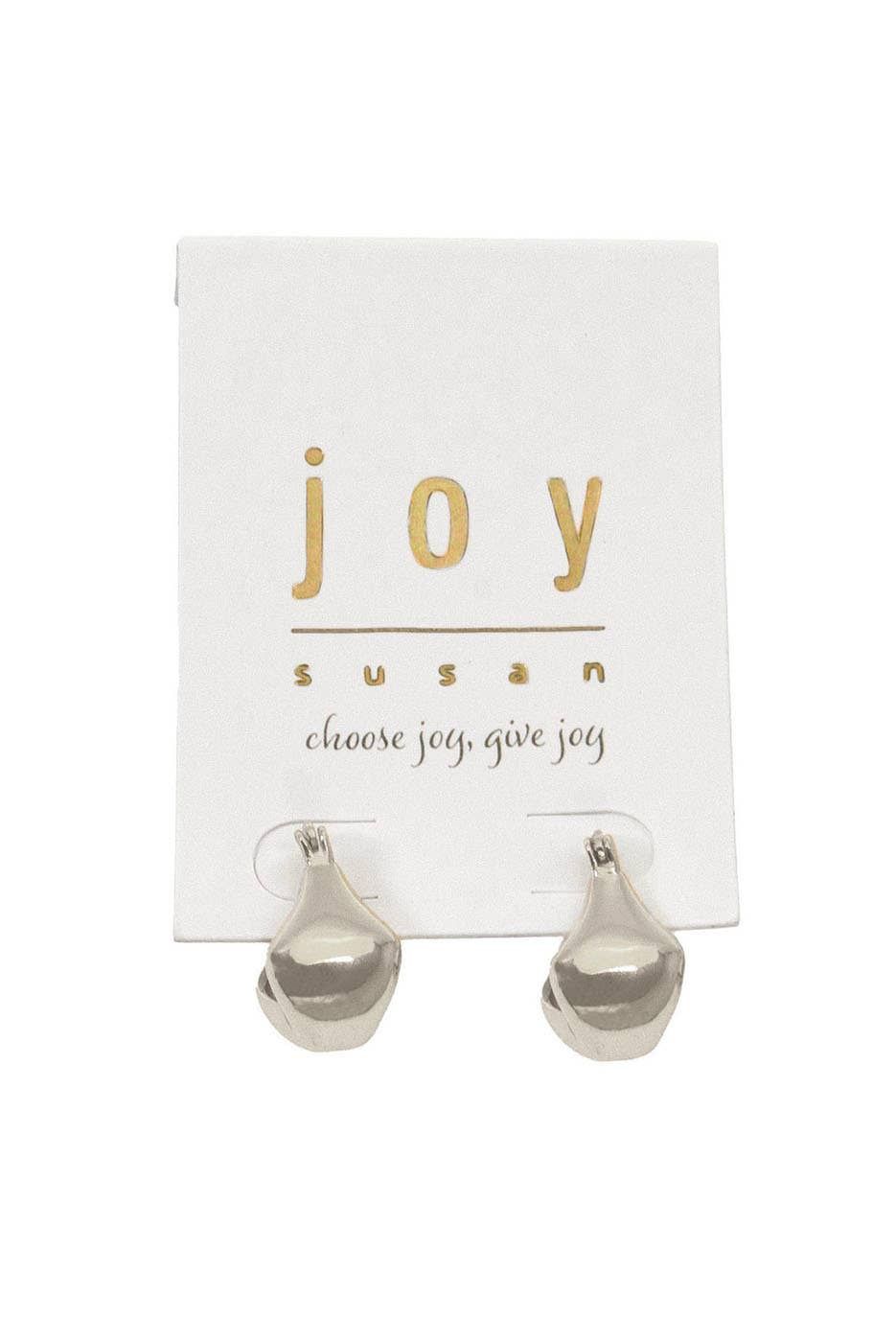 Small Tapered Hoop Earring