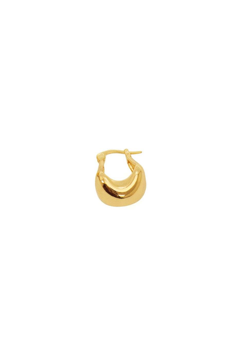 Small Tapered Hoop Earring
