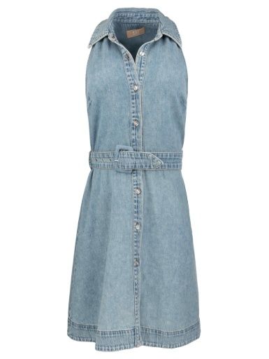 Kut From The Kloth EILEEN - HALTER DENIM DRESS W/BELT, Size: XS