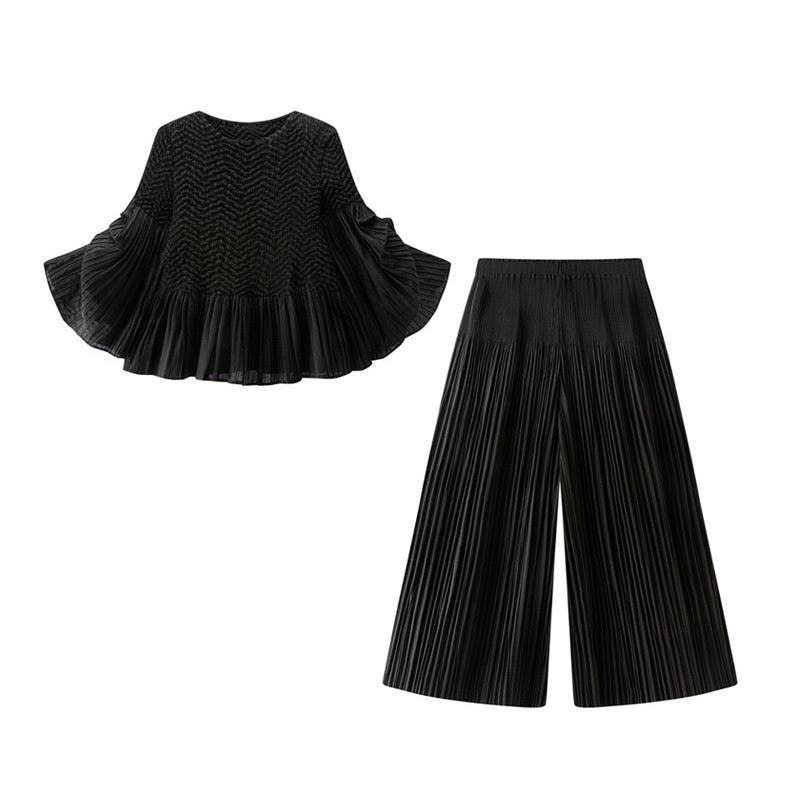 Ellyndale Pleated Pants (Black)